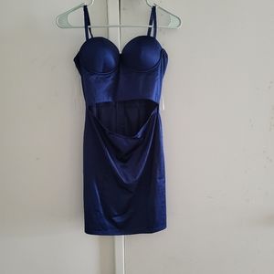 Charlotte russe midnight blue dress size S